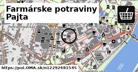 Farmárske potraviny Pajta