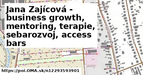 Jana Zajícová - business growth, mentoring, terapie, sebarozvoj, access bars