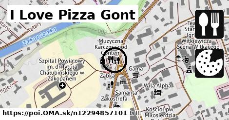 I Love Pizza Gont