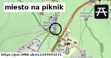 miesto na piknik