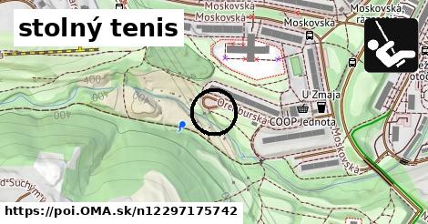 stolný tenis