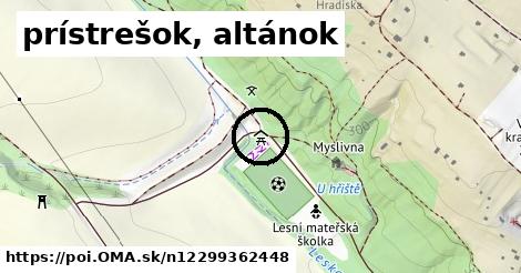 prístrešok, altánok