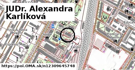 JUDr. Alexandra Karlíková