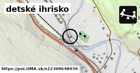 detské ihrisko