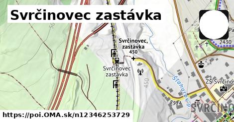 Svrčinovec zastávka