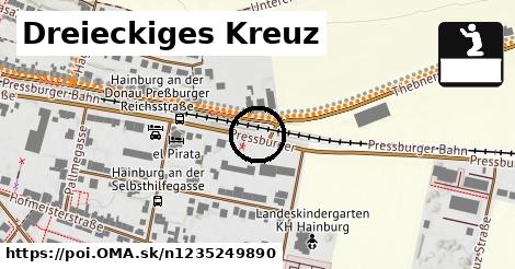 Dreieckiges Kreuz