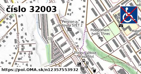 číslo 32003