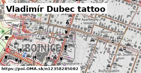 Vladimír Dubec tattoo