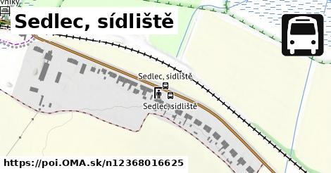 Sedlec, sídliště