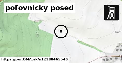 poľovnícky posed