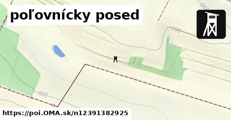 poľovnícky posed