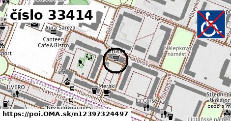číslo 33414