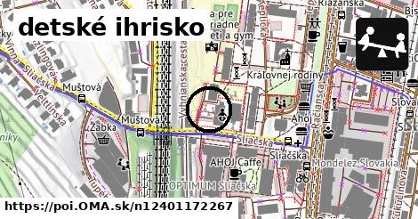 detské ihrisko