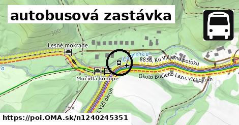 autobusová zastávka