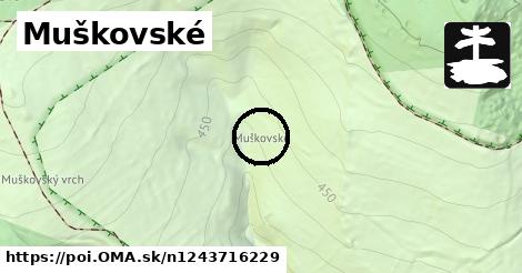 Muškovské