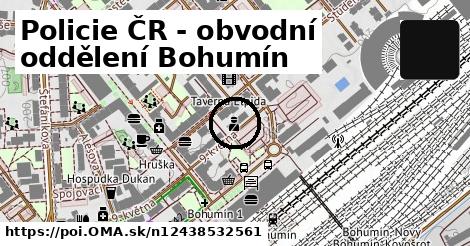 Policie ČR - obvodní oddělení Bohumín