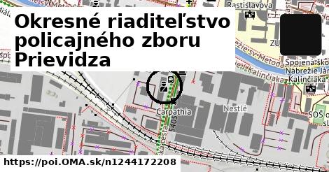 Okresné riaditeľstvo policajného zboru Prievidza