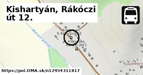 Kishartyán, Rákóczi út 12.