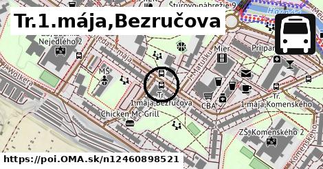 Tr.1.mája,Bezručova