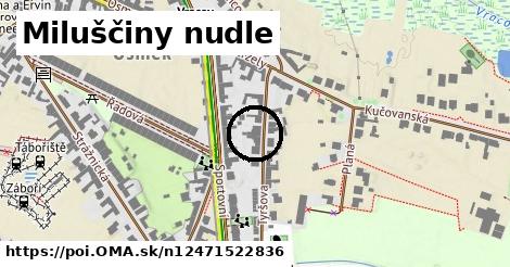Miluščiny nudle