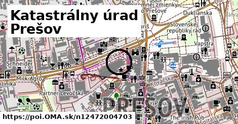 Katastrálny úrad Prešov