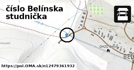 číslo Belínska studnička