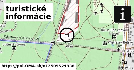 turistické informácie