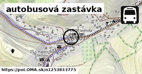 autobusová zastávka