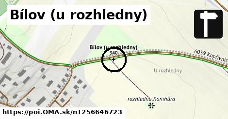 Bílov (u rozhledny)