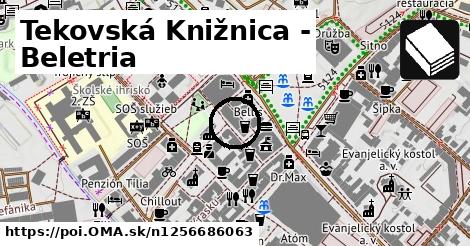 Tekovská Knižnica - Beletria