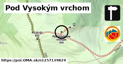 Pod Vysokým vrchom