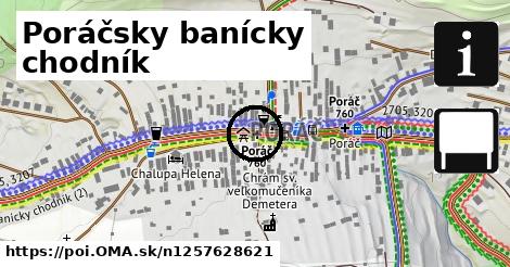 Poráčsky banícky chodník