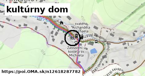 kultúrny dom
