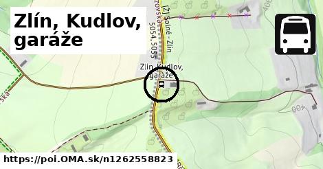 Zlín, Kudlov, garáže