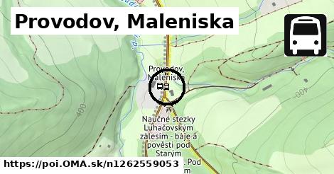 Provodov, Maleniska