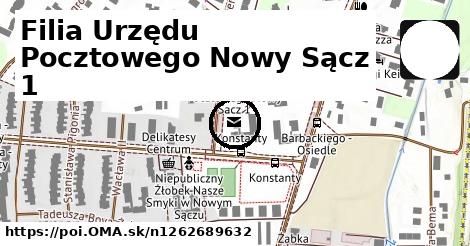 Filia Urzędu Pocztowego Nowy Sącz 1