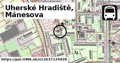 Uherské Hradiště, Mánesova