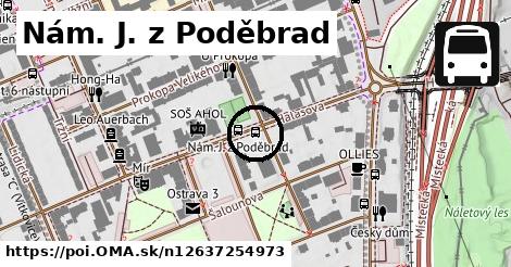 Nám. J. z Poděbrad