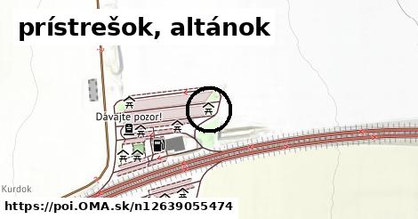 prístrešok, altánok