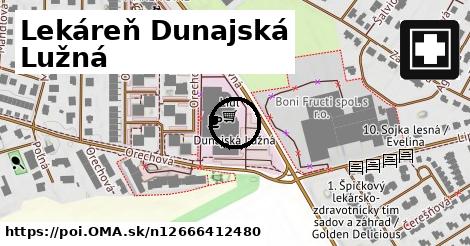 Lekáreň Dunajská Lužná