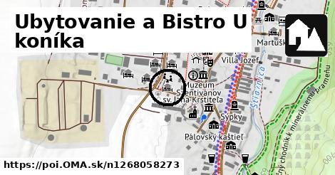 Ubytovanie a Bistro U koníka