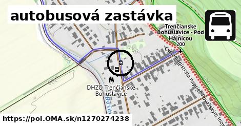 autobusová zastávka