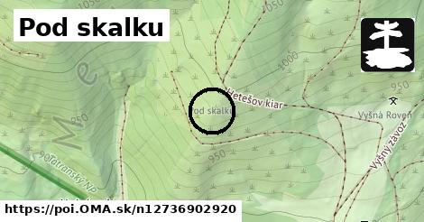 Pod skalku