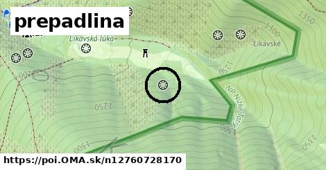prepadlina