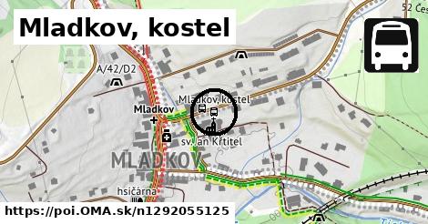 Mladkov, kostel