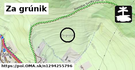 Za grúnik