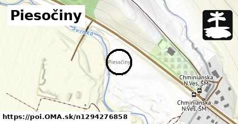 Piesočiny