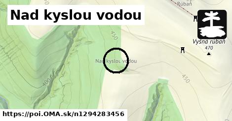 Nad kyslou vodou