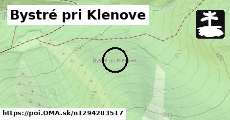 Bystré pri Klenove