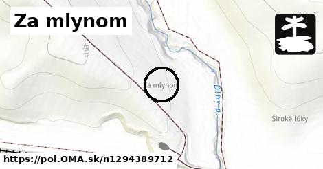 Za mlynom